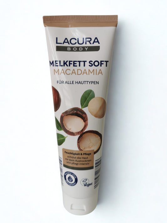 Lacura Body Melkfett Soft Macadamia – Moisturizing Cream for All Skin Types