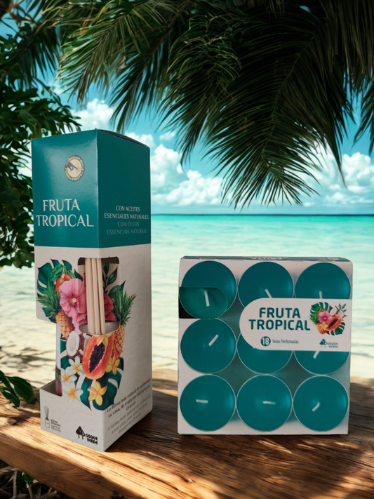 Tropical Paradise Gift Set: The Ultimate Escape / Spanish long lasting fragrance