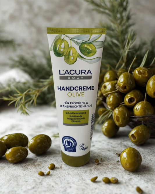 Lacura Olive Hand Cream – Nourishing & Protective Vegan Formula