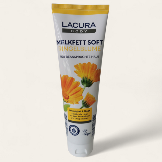 Lacura Body Melkfett Soft Ringelblume - Moisturizing Cream with Calendula Extract