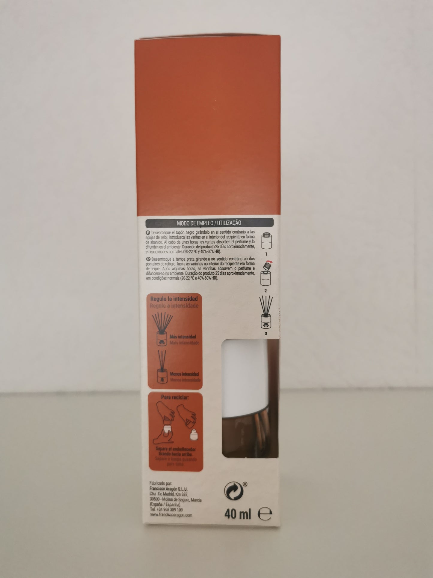 Chai Spice Reed Diffuser, Elegant Home Fragrance, long-lasting Spanish Scents