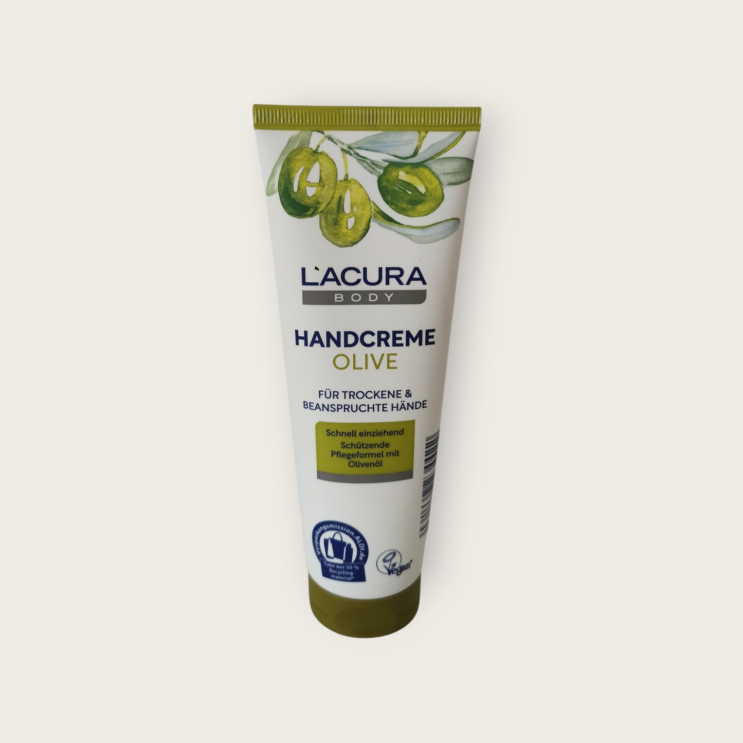 Lacura Olive Hand Cream – Nourishing & Protective Vegan Formula
