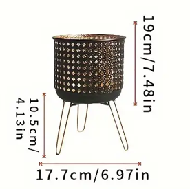 Luminous Plant Pot - LED Light Flower Planter Plug-in Electric for Modern Home Decor