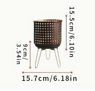 Solar Glow Light-Up Planter - Solar Powered Decorative Pot