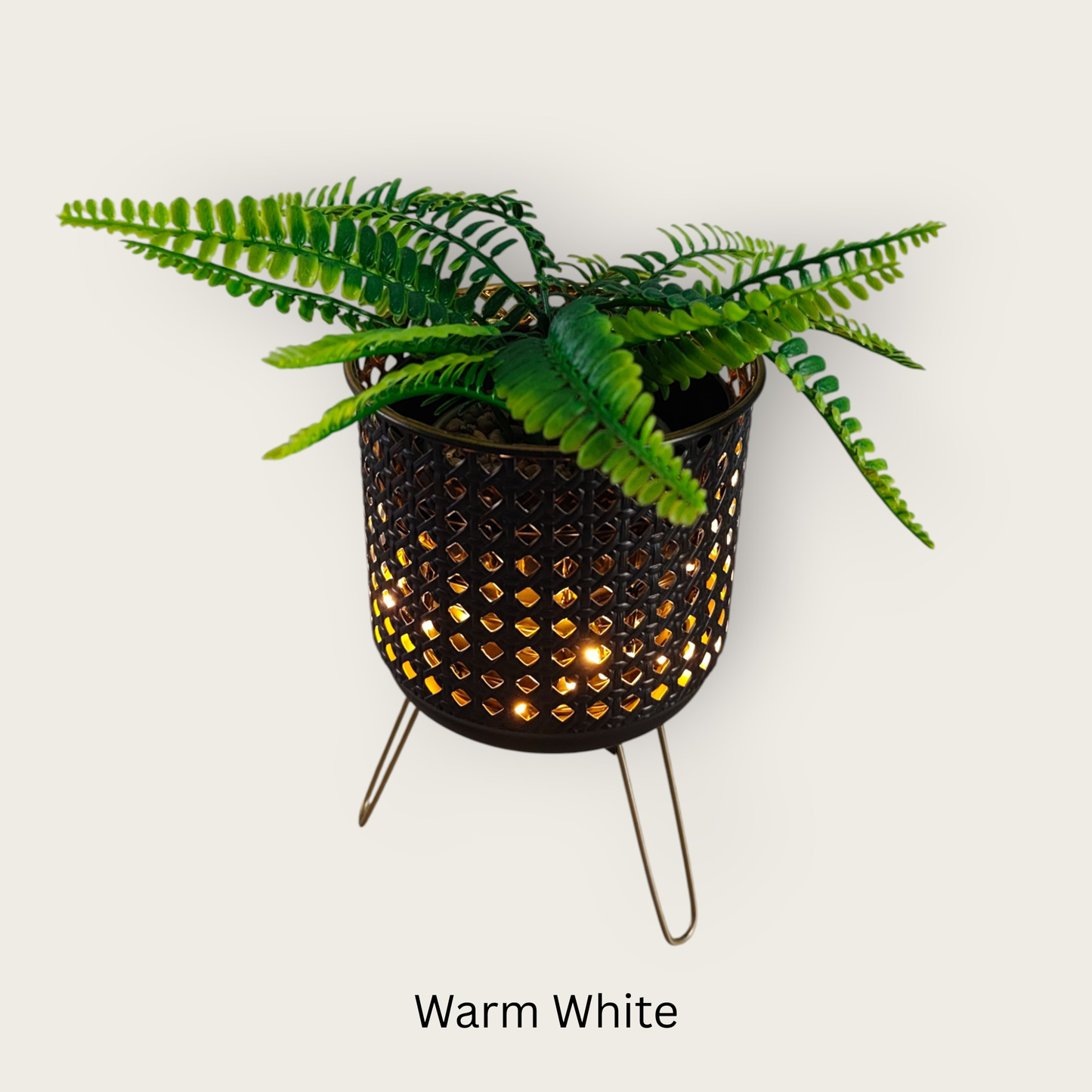 Luminous Glow Plant Pot - Battery Powered LED Planter