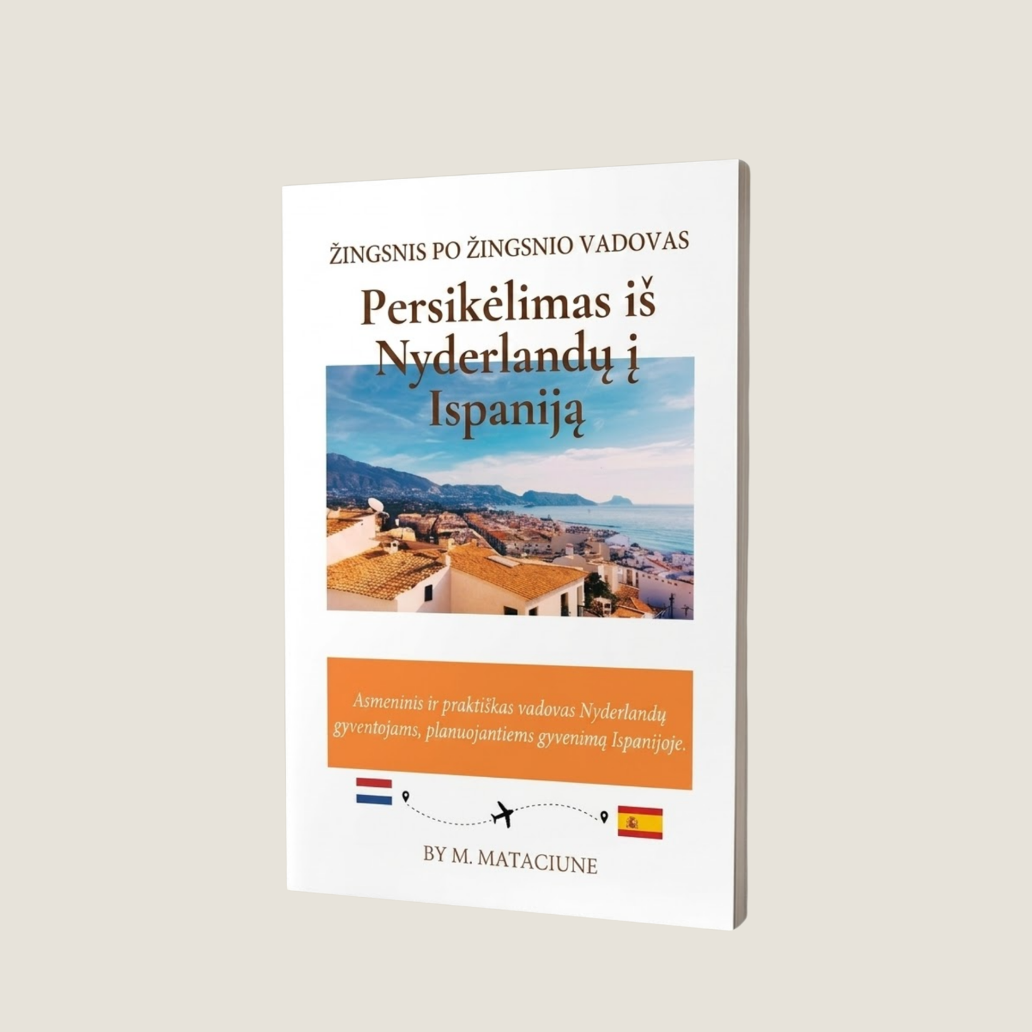 Book ''Persikėlimas iš Nyderlandų į Ispaniją''