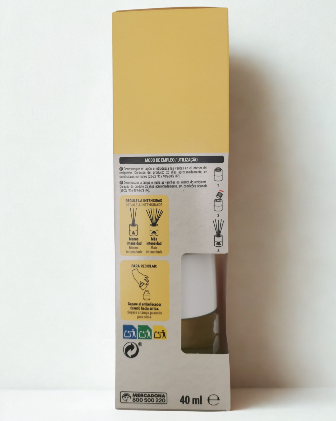 Magnolia Home parfum reed diffuser / Long lasting Spanish scent / Nature fragrance