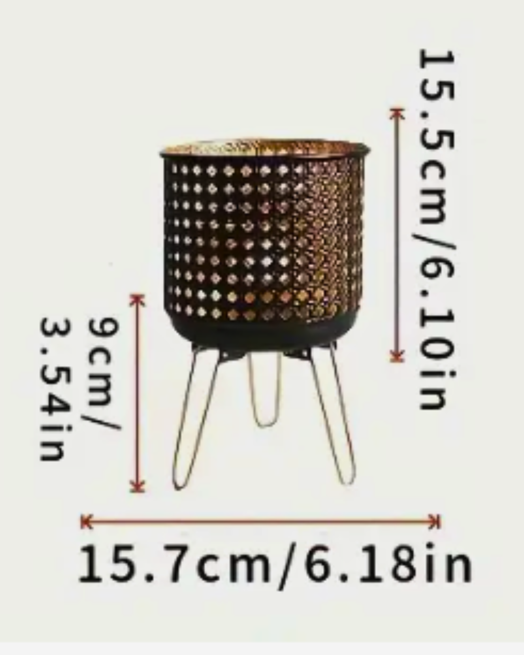 Solar Glow Light-Up Planter - Solar Powered Decorative Pot