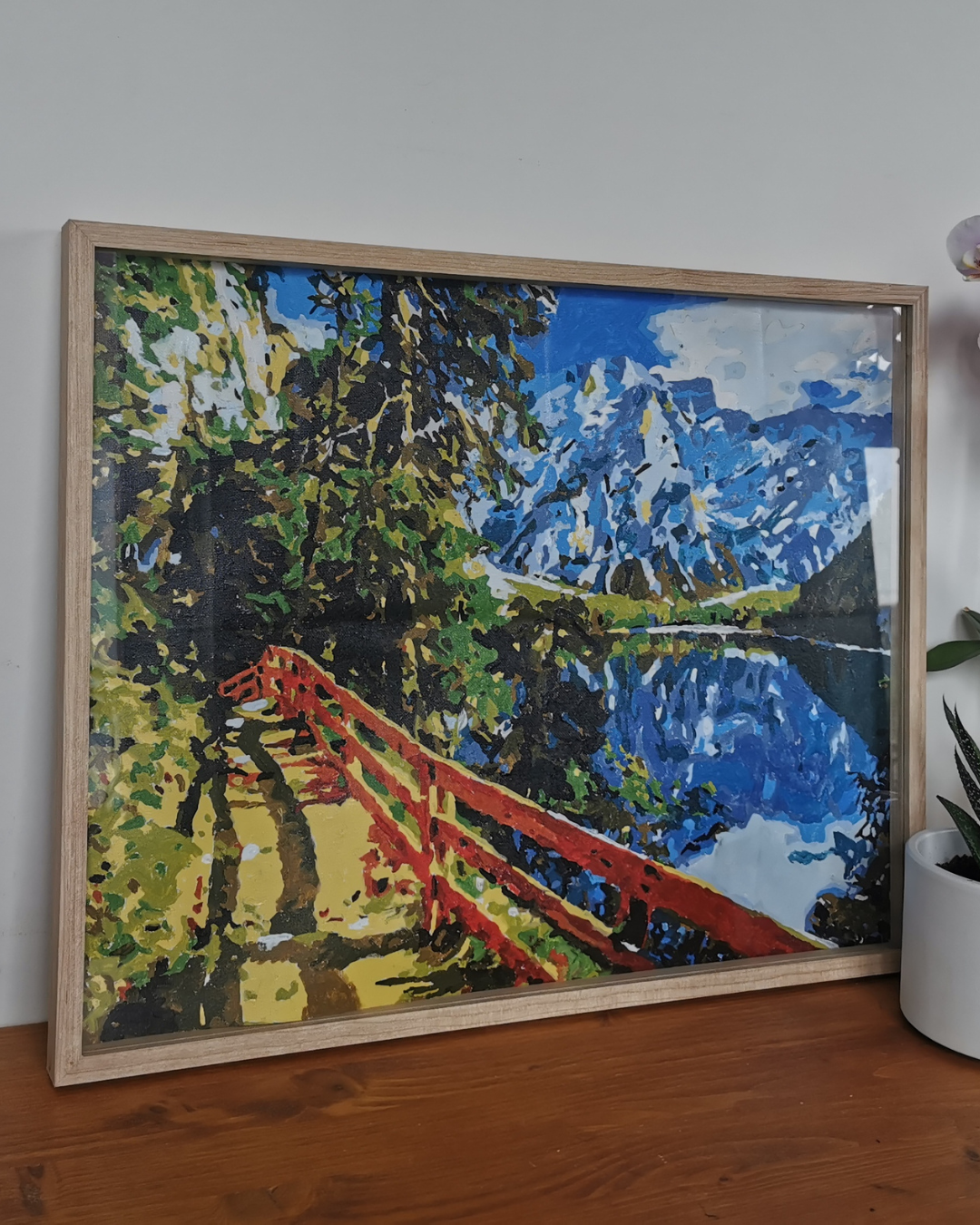 Mountain View | Acrylic Painting on Canvas (40x60 cm)