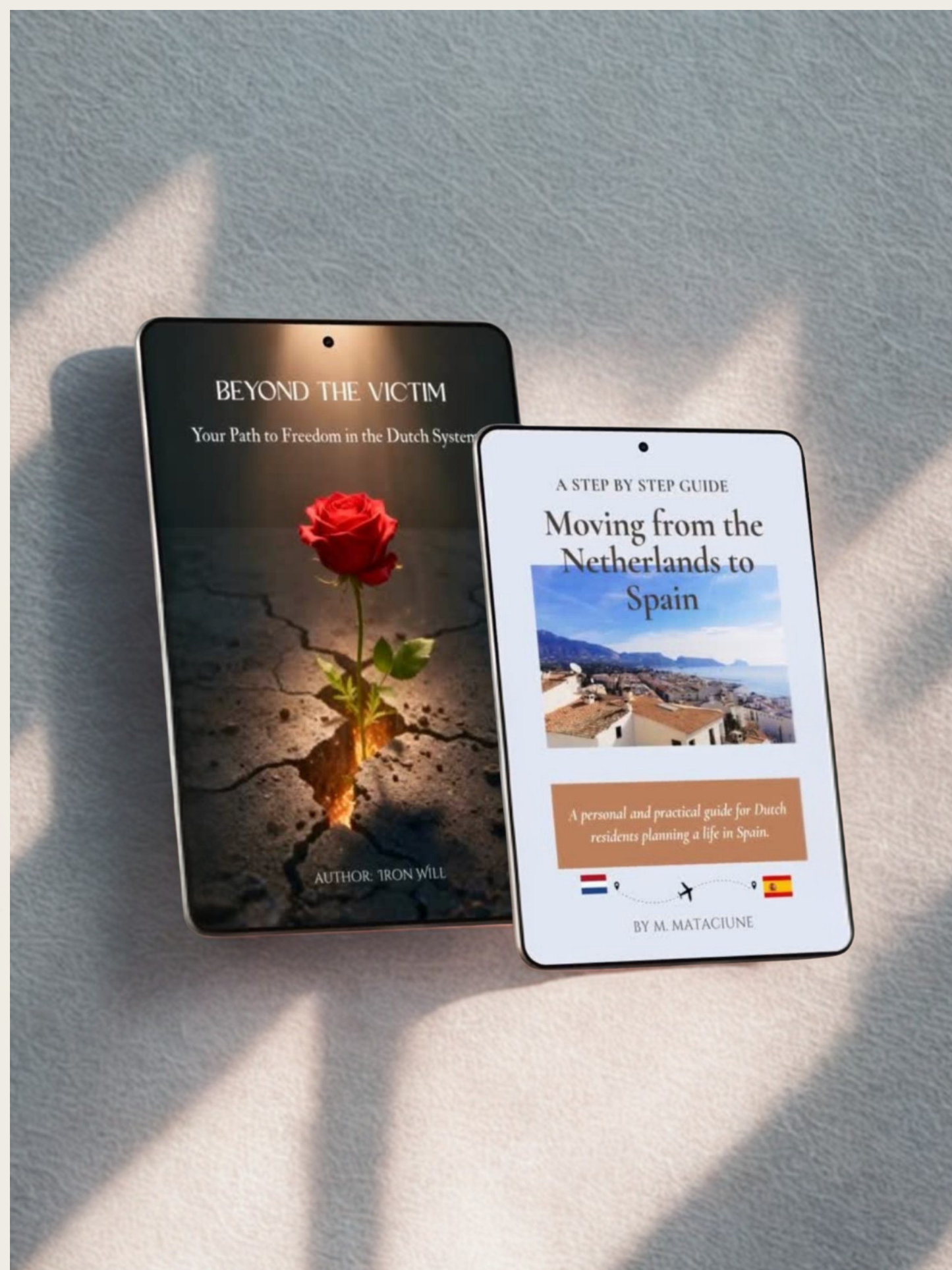 2-E-book Bundle: "Beyond the Victim" & "Moving from the Netherlands to Spain'' / English version / PDF/ Digital download